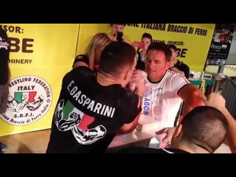 Ermes Gasparini vs Frank Lamparelli open class (National Championship)