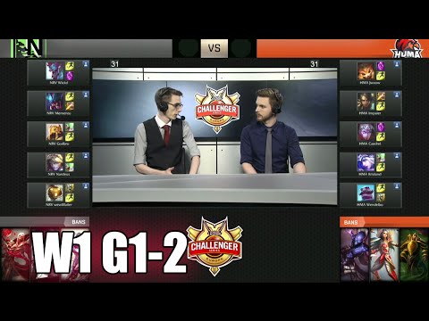 Huma vs Nerv | Game 2 S6 EUCS Summer 2016 Week 1 | HMA vs NRV G2 1080p