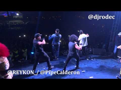 Reykon feat. Pipe Calderon - Te Gateo (Live Sunset 013 Ambato Ecuador)