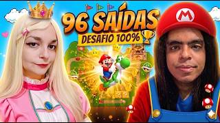 🔴Super Mario World 96 Saídas com o @EAugusto 🎮🍄✨- RUMO AOS 6K