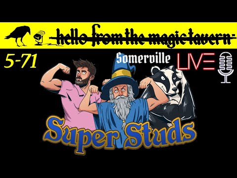 Season 5, Ep 71 - Super Studs (live from Somerville, MA)