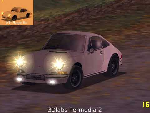 🥝 3DLABS PERMEDIA 2 vs. ATI RAGE IIC