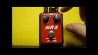 Video thumbnail for Guyatone HR-2 Hard Rocker Overdrive Fuzz Distortion Guitar Effect Pedal hr 2 hr2 by Sharpie the Parrot