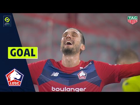Goal Yusuf YAZICI (30' - LOSC LILLE) LOSC LILLE - FC LORIENT (4-0) 20/21