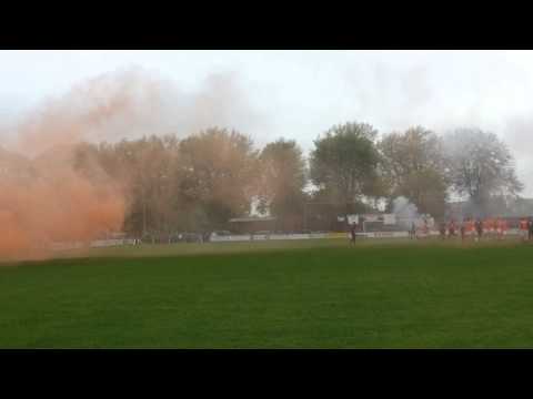 Rijswijkse Boys 1 - EBOH 1 # vuurwerk spektakel