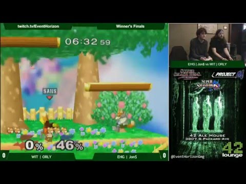 Construct 46 - EHG | Jon$ (Fox) vs WIT | ORLY (Fox, Falcon) - Melee WF