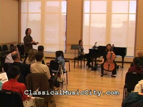 Zuill Bailey coaching Haydn cello concerto