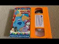 Opening To Blue S Clues Blue S Big Holiday 2001 VHS
