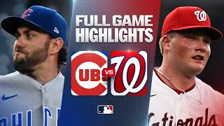 [검증마트]8월13일 시카고컵스 워싱턴 MLB 하이라이트