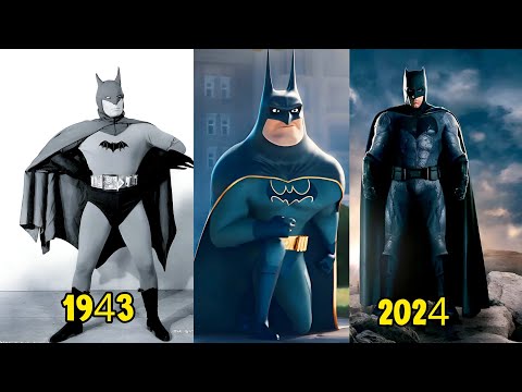 Evolution of Batman(1943-2024)