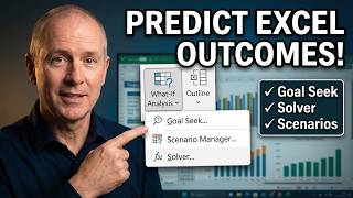 Excel What-If Analysis in 10 Minutes | Goal Seek, Solver & Scenarios