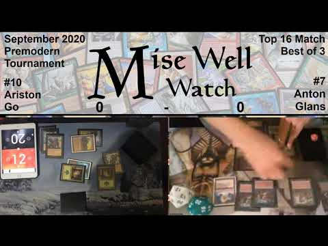 September 2020 Premodern Monthly - Top 16 Match - The Rock vs Bio Elves