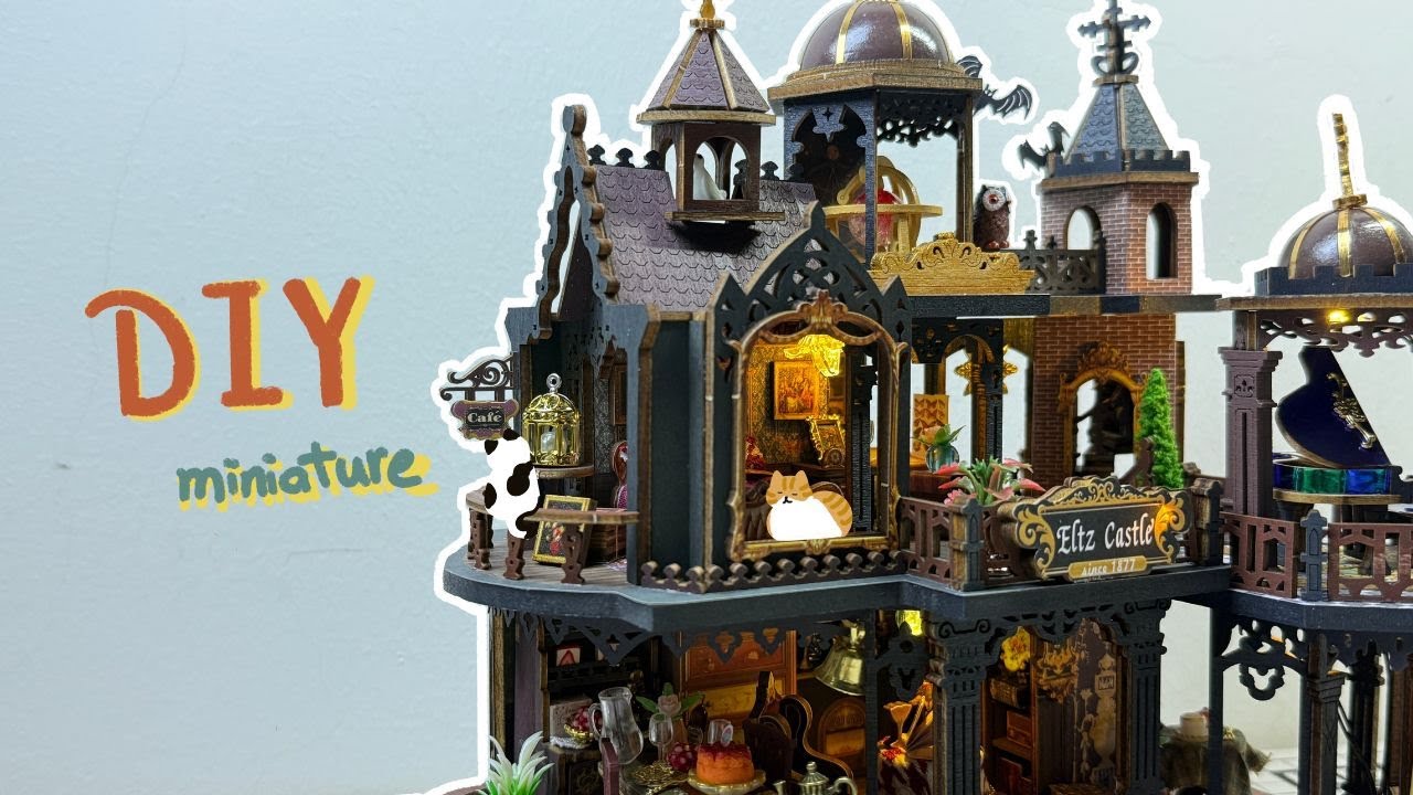 DIY Miniature House - Edinburgh Castle