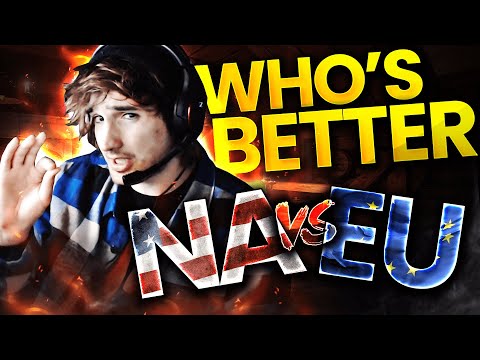 Playing on EU for the First Time | Freestyle Raps 🎵
