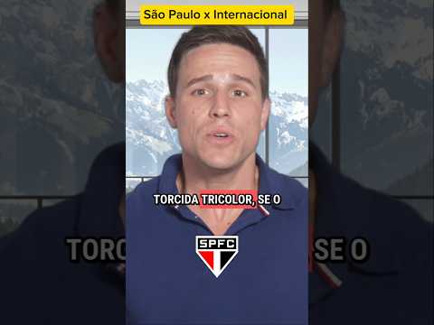 São Paulo x Internacional #saopaulo #saopaulofc #ai #futebol #brasileirão #spfc #tricolorpaulista