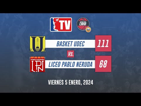 Highlights Basket UdeC vs Liceo Pablo Neruda - Supercopa CDO by Cecinas Llanquihue 2024