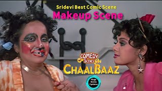 Makeup Scene | Sridevi | Chaalbaaz | | Part-2 | Mega Movie Updates