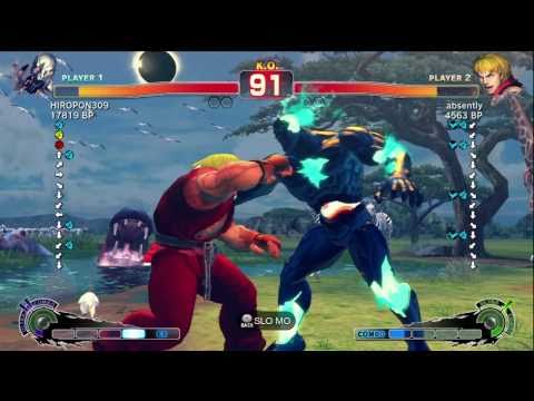 HIROPON309 [Seth] vs absently [Ken] SSF4 Japanese Online Ranked Matches - TRUE-HD