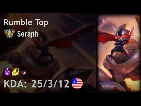 Rumble Top vs Dr. Mundo - Seraph - NA Challenger Patch 7.5