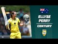Peerless Perry Hammers India For ODI Hundred Australia V India ODIs 2024 25