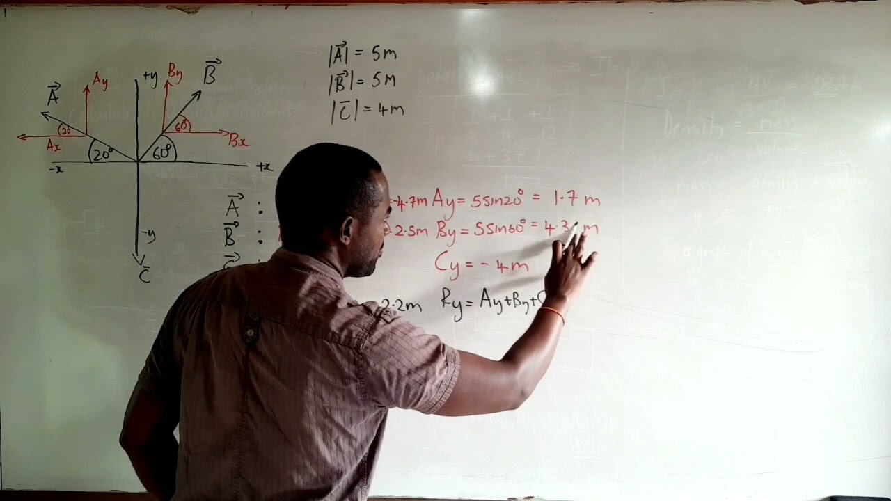 Vectors Worksheet Solutions Questions 1 to 3