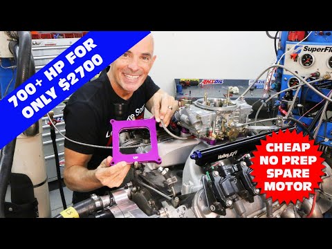 HOW TO: 700+ HP FOR ONLY $2700. BUILD A BACK-UP, NO PREP OR DRIFT  LS RACE MOTOR FOR JUST $2700!