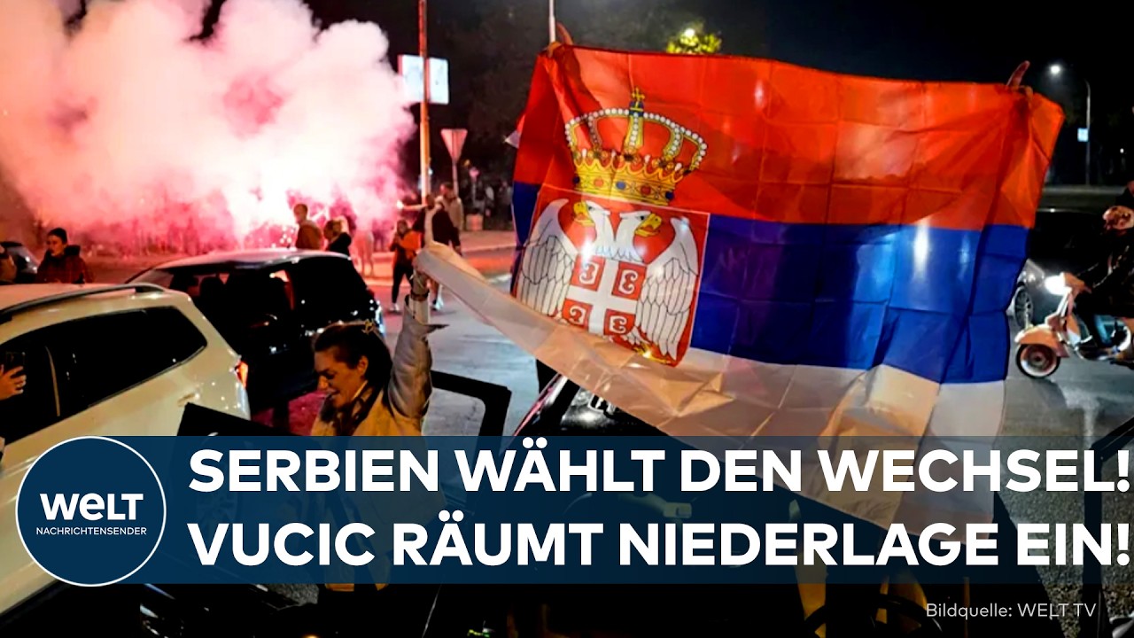 WAHL-SENSATION SERBIEN: Politischer Umbruch! Nach Jahren der Vučić-Herrschaft gewinnt die Opposition