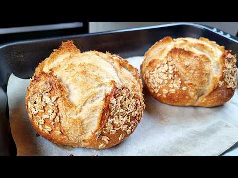 I don't buy bread anymore! The new perfect crusty bread recipe