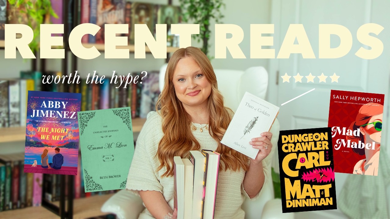 RECENT READS \\ the 15 books I've read recently & if I recommend them 📚 february & march wrap up!