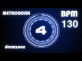 130 BPM - Metronome - Click & Voice ( 1 hour )