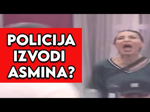 ASMINA IZVODI POLICIJA IZ ZADRUGE? UZAS U ZADRUZI