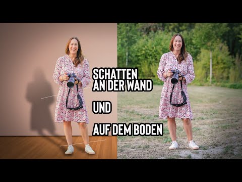 Schatten an Wand und Boden erstellen mit Photoshop.