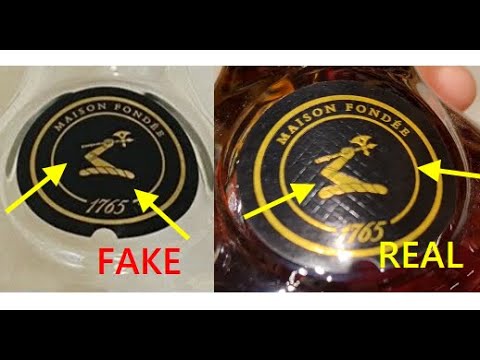 Hennessy VS Cognac how to spot original. Real vs fake Hennessy Very Special brandy cognac