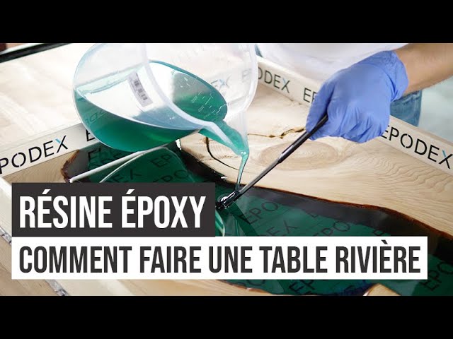 Résine époxy pour les tables rivières & coulées jusqu'à 5cm (ECO+/