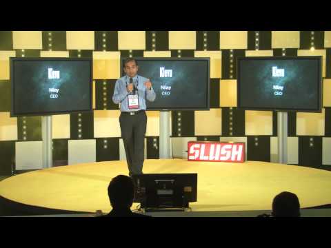 Klevu at Slush 100 Pitching Competition