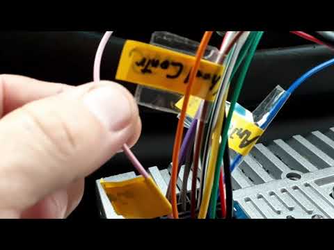 Touchscreen Stereo 7018b install correct backup camera wire