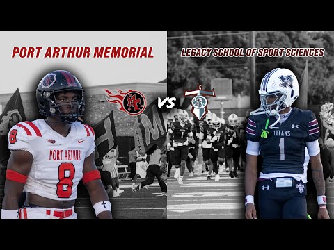Port Arthur Memorial vs Legacy School of Sport Sciences BIG PLAYS COME DOWN TO FINAL SECONDS #txhsfb
