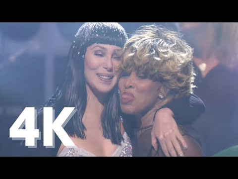 Proud Mary - Tina Turner, Elton John, Cher (Live from Divas Live, 1999) [4K Remastered]