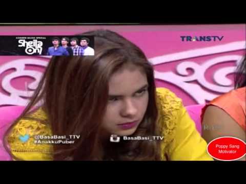 Poppy di Basa Basi Trans TV, Anakku Puber, 15-10-2015, Part 1/4