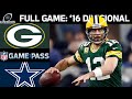 2016 NFC Divisional FULL Game: Green Bay Packers vs. Dallas Cowboys