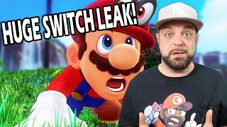HUGE Nintendo Switch Leak Has 5 Super Mario Games in 2020!