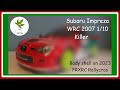 Killerbody Subaru Impreza WRC 2007 1 10 Body Shell On Tamiya XV 01 Chasiss