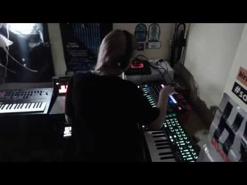Melodic DAWless Jam | Techno Prog | Elektron Analog RYTM Roland Mx1 System1 Korg Minilogue Monologue