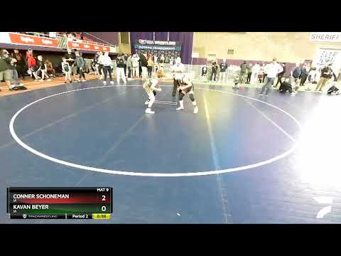 108 Lbs 7th Place Match - Conner Schoneman, IA Vs Kavan Beyer, IA 8775