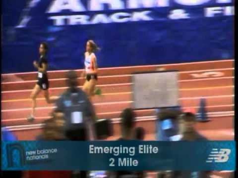 Girls 2 Mile EE Heat 2 - New Balance Indoor Nationals 2011