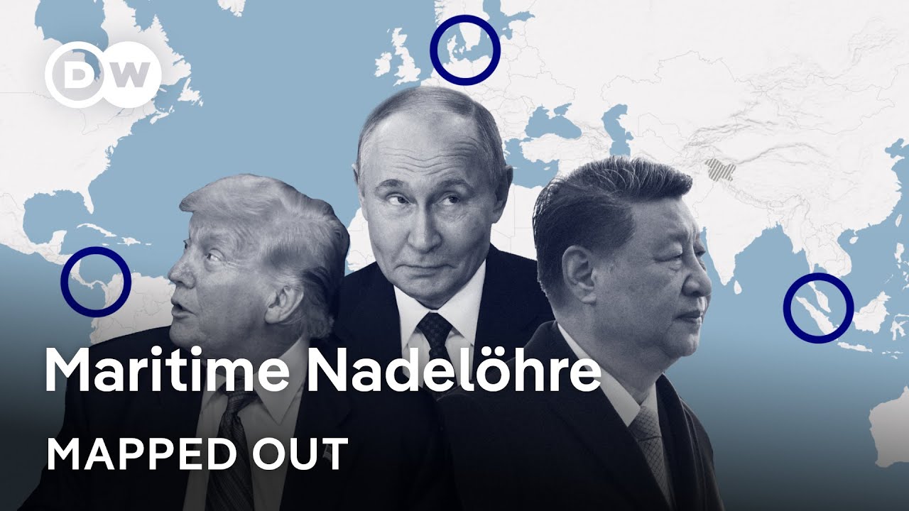 Wie kleine Wasserstraßen Großmächte verwundbar machen | Mapped Out