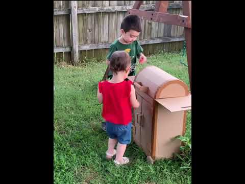 Cardboard grill #craft