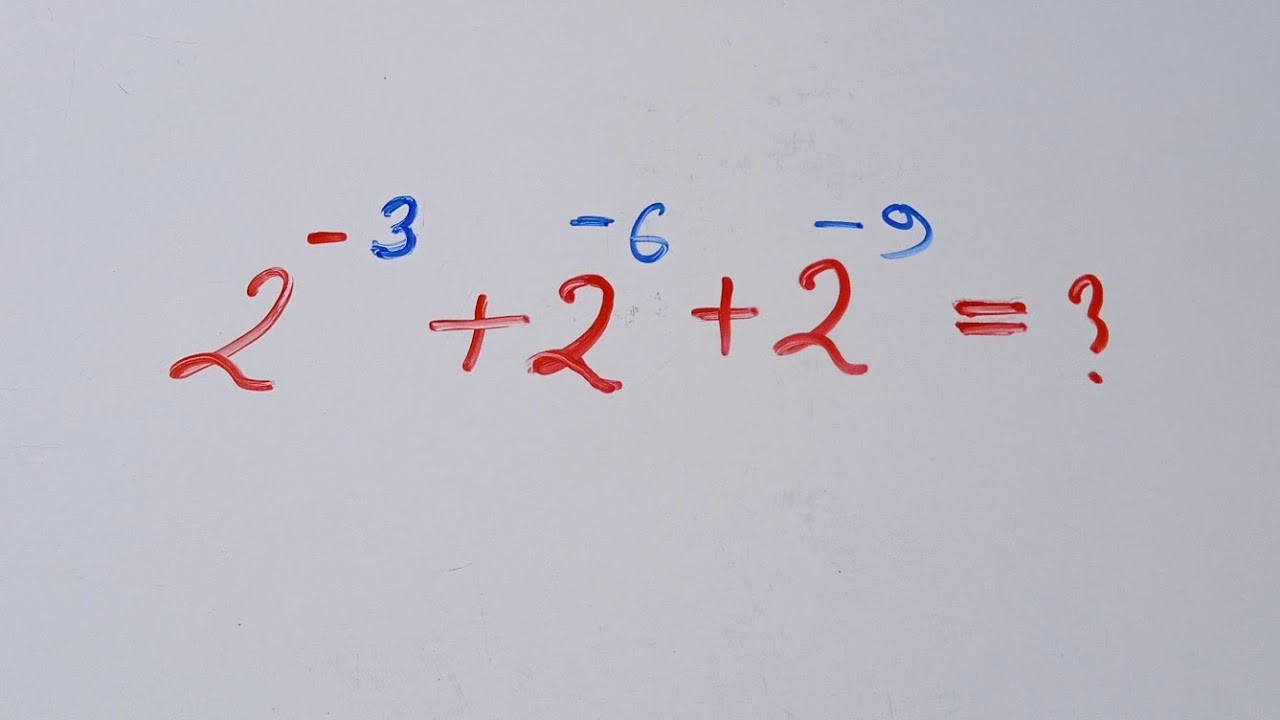 Exponent  Problem  Solve  By  Tricky  Method
