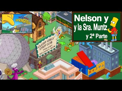 Los Simpson Springfield "Nivel 46 - Nelson y la sra. Muntz, y 2ª parte" por Tony