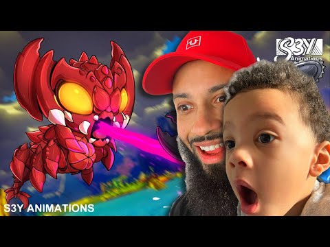 Reacting To BABY DESTROYAH VS MUTANT MEGALODON - Animation 16